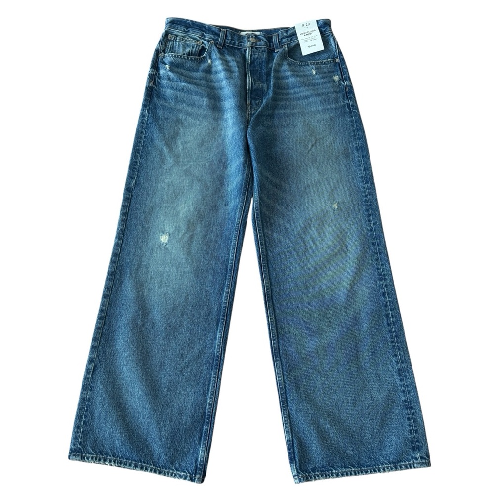 Madewell The Low-Slung Baggy Jean Button Fly Size 29